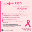 Secretaria de Saúde promove ações alusivas ao Outubro Rosa